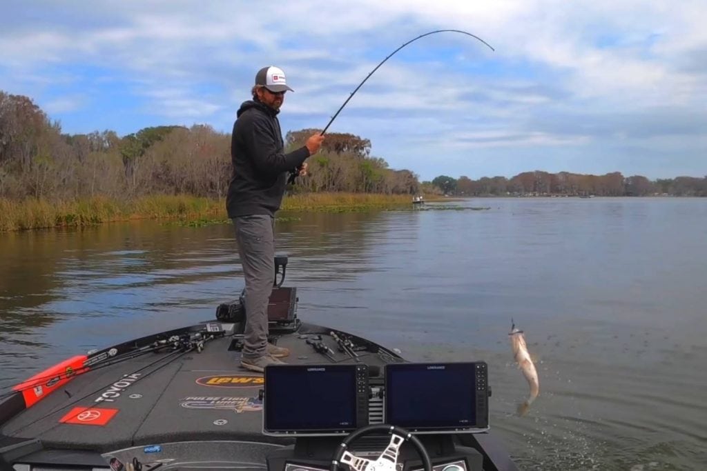 bass fishing rods
