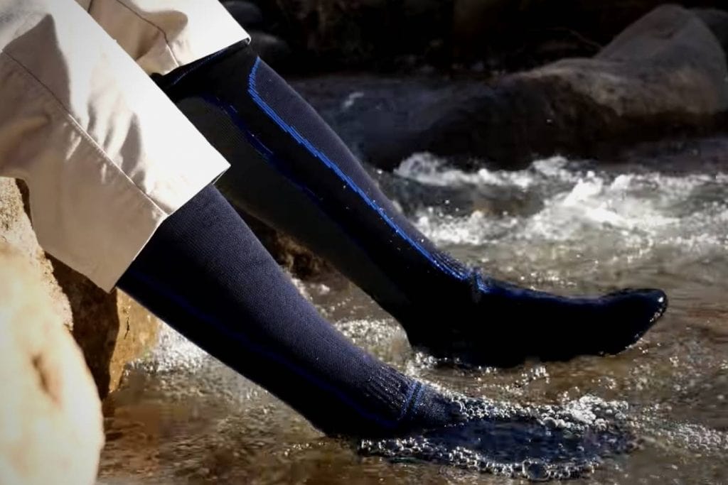 Types of wading socks