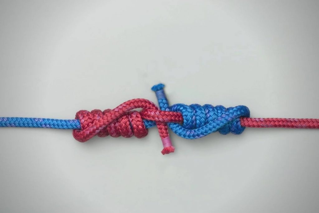 What are blood knots best used for?