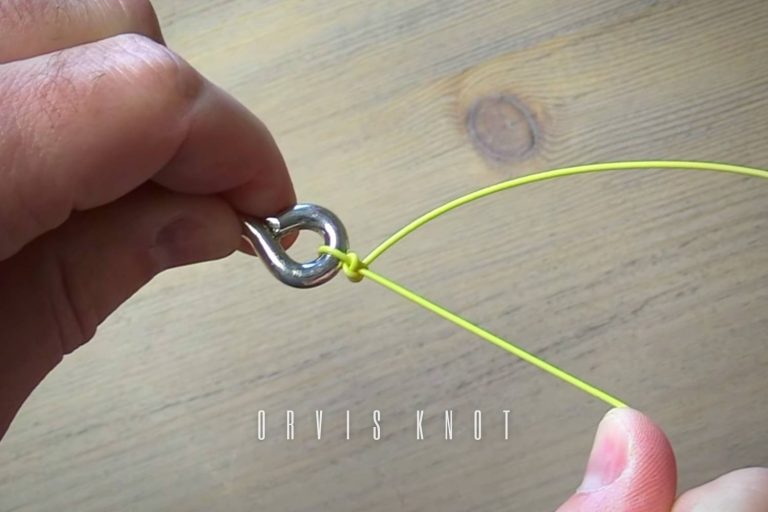 How to Tie an Orvis Knot Fly Fishing Knots