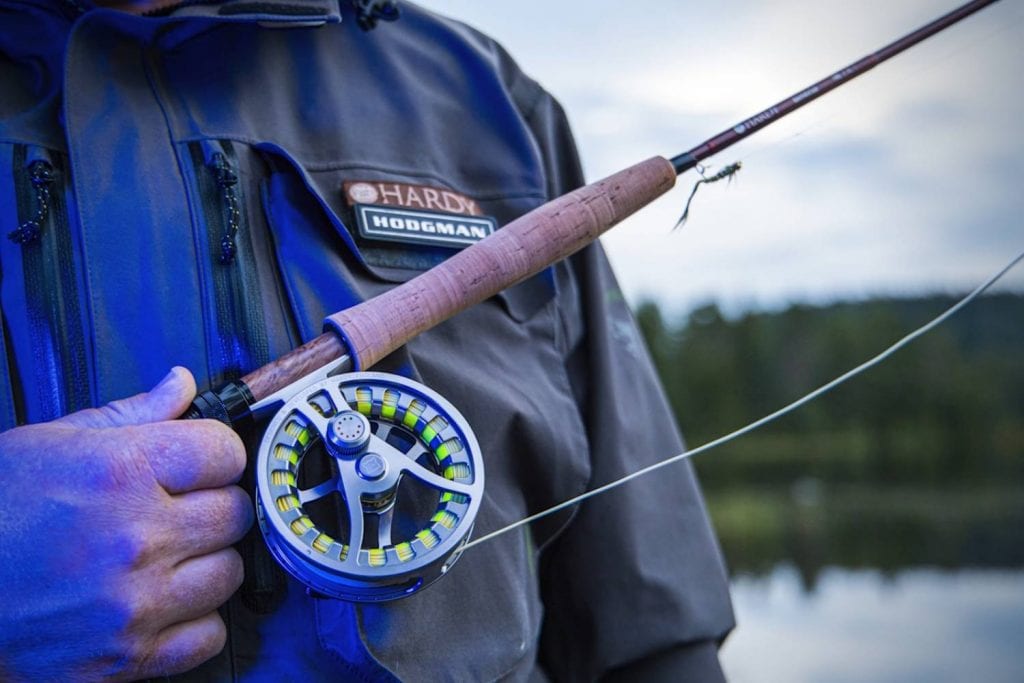 What fly line works best with the Hardy Shadow