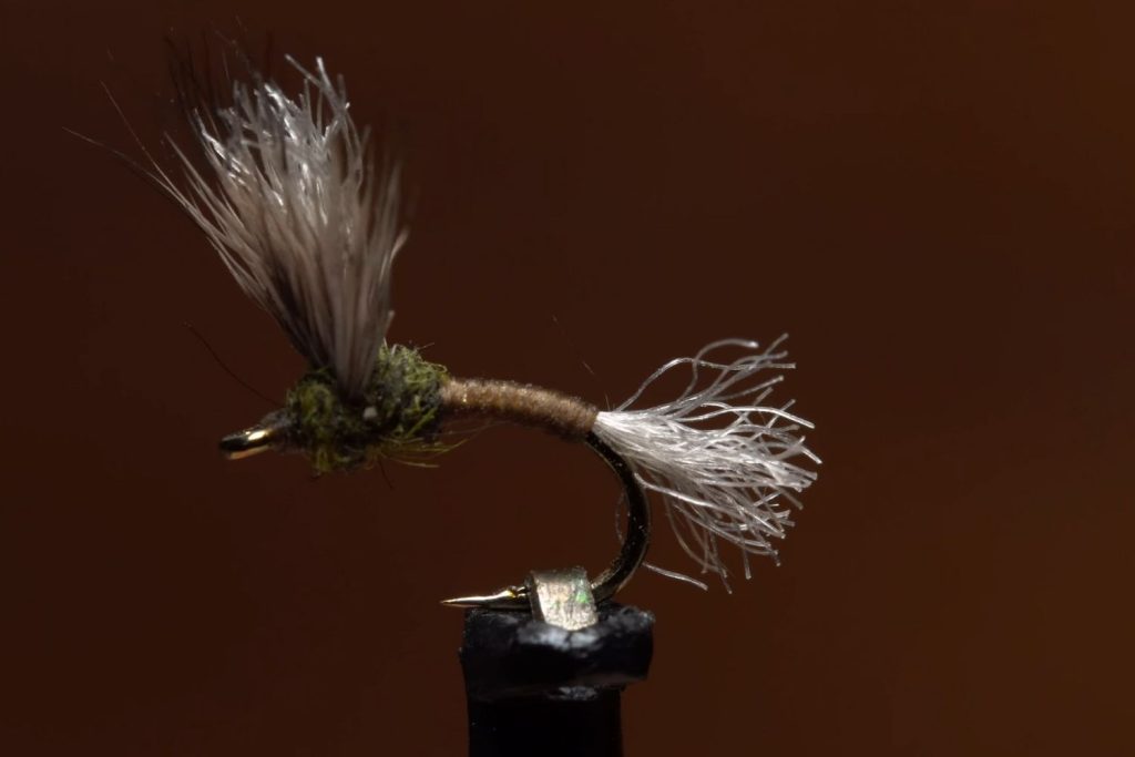 BWO Sparkle Dun Dry Fly