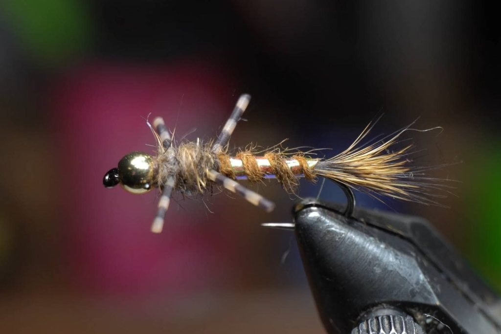 Beadhead Rubberleg Hares Ear Nymph