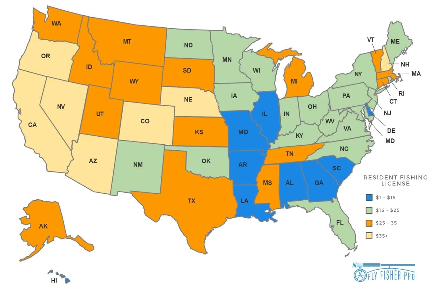 Fishing License Cost